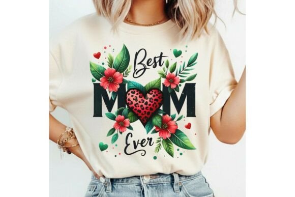 Celebrate Plant Moms with the Best Mom Ever Png Design