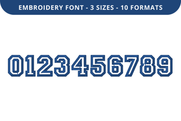 College Outline Font 0-9: The Creative Edge Your Designs Need