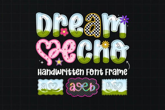 Dream Echo Canva Font Frame Template: Elevate Your Brand's Style