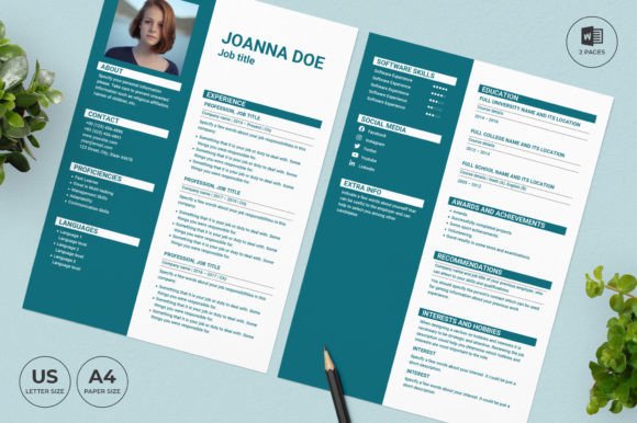 Hotel Resume Template CV: The Modern Design for Your Career