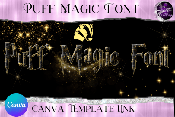 Puff Magic Font: Weaving Wizarding Charm into Modern Design