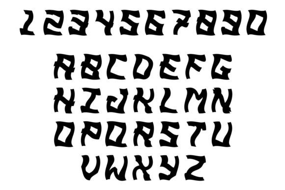 Scary Font: Mastering High-Impact Black and White Uppercase Design