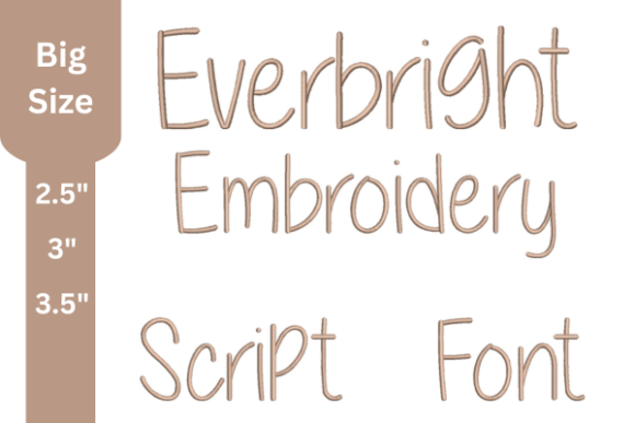 Script Embroidery Font: The Elegant Choice for Machine Stitching