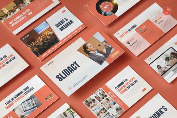 Transform Your Webinar with the Slidact Presentation Template
